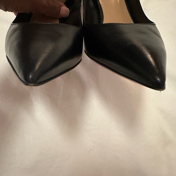 Aquazurra Black Double Strap Pumps Size 37.5 - Picture 8 of 10